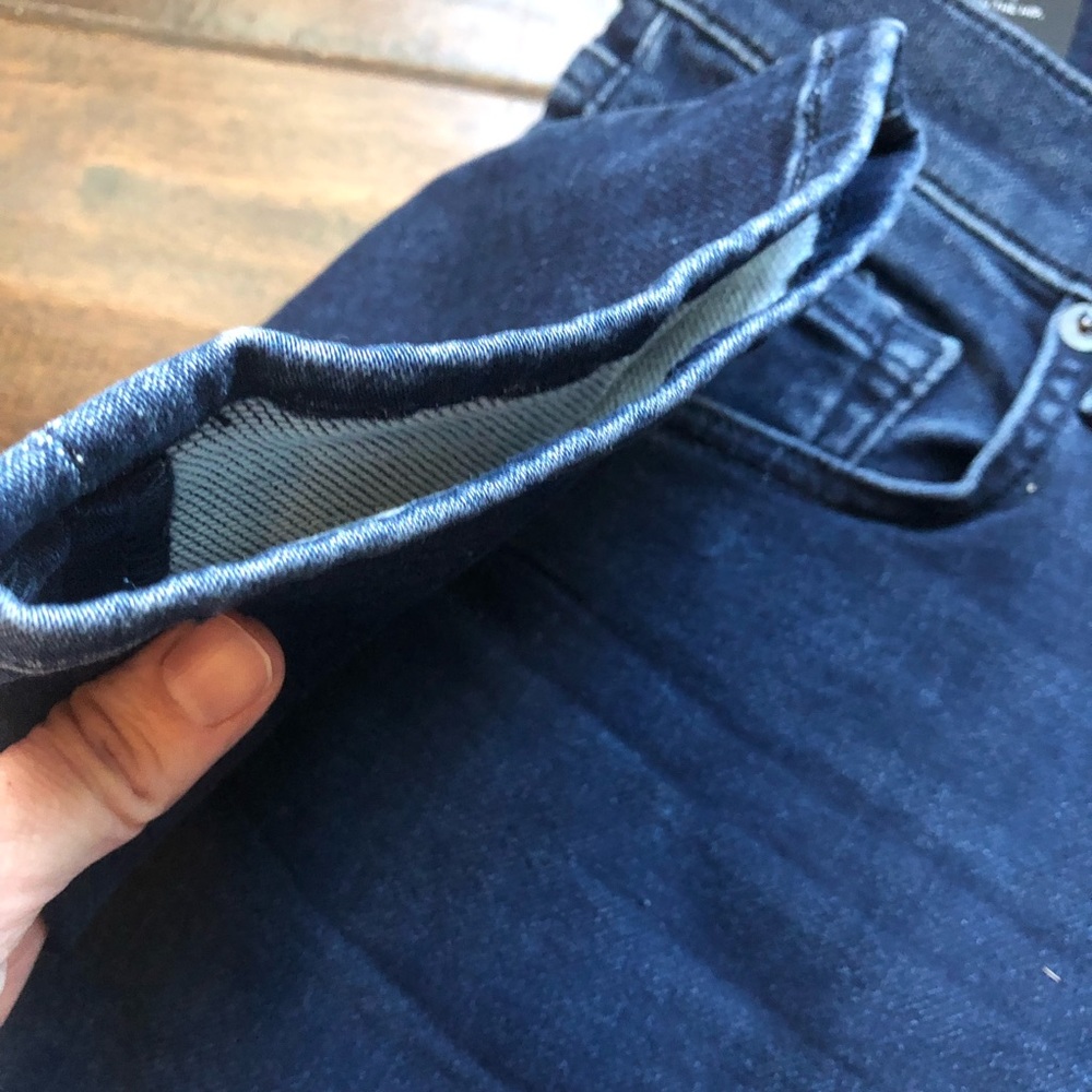 J Brand Kane Pinniped Blue French Terry Straight Fit Jeans Size 29"x32" NWT - Picture 6 of 13